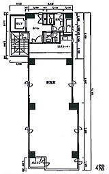 芝KSビル ワンルームの間取図画像