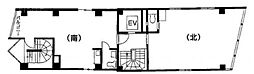 フランセビル ワンルームの間取図画像