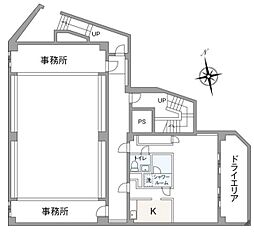 パレス後楽園 ワンルームの間取図画像