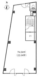 MA南麻布BLDG. ワンルームの間取図画像