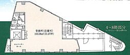 南麻布セントレ ワンルームの間取図画像