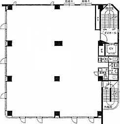 紅屋茗荷谷ビル ワンルームの間取図画像