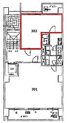 リエス新御徒町 ワンルームの間取図画像