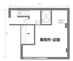 SEAビル ワンルームの間取図画像
