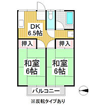 四ツ谷グリーンハイツ  ｜ 長野県小諸市大字柏木（賃貸アパート2K・1階・40.00㎡） その2