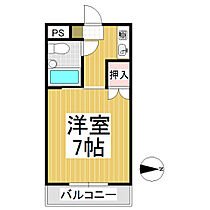 長野県佐久市中込（賃貸マンション1K・3階・21.53㎡） その2