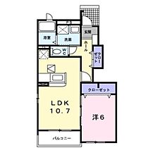 長野県佐久市新子田（賃貸アパート1LDK・1階・44.24㎡） その2