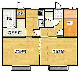 メゾン泉 2Kの間取図画像