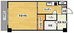 クレール・K 1Kの間取図画像