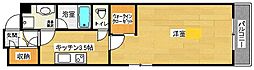 7フラッツ 1Kの間取図画像