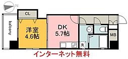 MBSBUILDING南竹屋 1DKの間取図画像