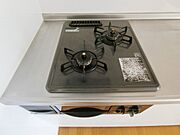 グリル付き2口ガスコンロ