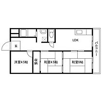 皐月マンション 308 ｜ 兵庫県明石市魚住町西岡2281番地の1（賃貸マンション3LDK・3階・55.00㎡） その2