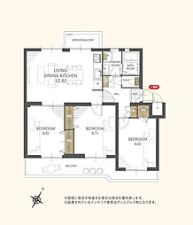 リビング/ダイニングの画像