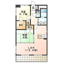 ベルドミール豊川  ｜ 愛知県豊川市中条町道下（賃貸マンション2LDK・3階・65.98㎡） その2