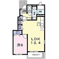 プロムナード郷中Ａ  ｜ 愛知県豊川市御津町下佐脇郷中（賃貸アパート1LDK・1階・45.89㎡） その2