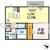 カーサ・ソラーレ  ｜ 愛知県豊川市御津町西方中道（賃貸アパート1LDK・1階・40.27㎡） その2