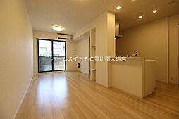 プリミエール　桜　Ａ 1階1LDKのリビング/ダイニング