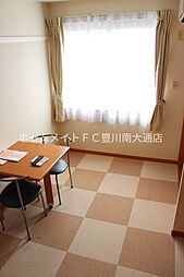 レオパレス秋豊 2階1Kのリビング/ダイニング