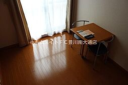 レオパレスサビア 1階1Kのリビング/ダイニング