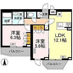 ロイジェント上板橋 2階/207