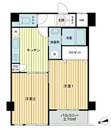 セントヒルズ落合 2階/203