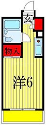 間取図画像 1K