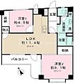 LEO六拾弐番館4階9.8万円