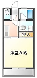 間取図画像 1K