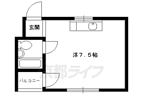 プラザクレバーIII 302 ｜ 京都府京都市北区平野桜木町（賃貸マンション1R・3階・18.00㎡） その2