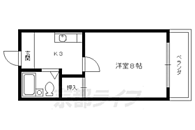 京都府京都市左京区岩倉南池田町（賃貸アパート1K・2階・21.19㎡） その2