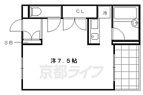 ペルレ晃永 103 ｜ 京都府京都市北区衣笠馬場町（賃貸アパート1K・1階・19.80㎡） その2