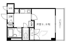 京都府京都市中京区壬生御所ノ内町（賃貸マンション1K・2階・24.00㎡） その2