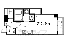 京都府京都市中京区藤本町（賃貸マンション1R・7階・24.50㎡） その2