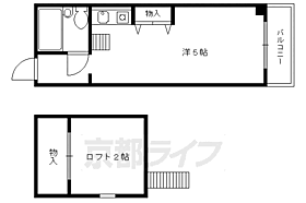 クラブハウス 303 ｜ 京都府京都市北区等持院南町（賃貸マンション1R・3階・17.00㎡） その2