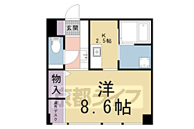 京都府京都市左京区下鴨西林町（賃貸マンション1K・3階・29.70㎡） その2