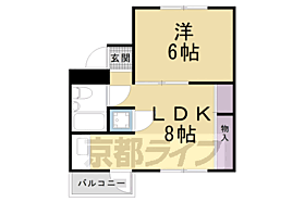 京都府京都市左京区高野清水町（賃貸マンション1LDK・3階・28.00㎡） その2