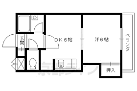 グリーンビレッジ 405 ｜ 京都府京都市上京区常陸町（賃貸マンション1DK・4階・25.09㎡） その2