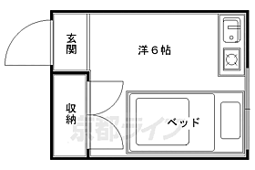 京都府京都市左京区吉田神楽岡町（賃貸マンション1K・3階・10.00㎡） その2