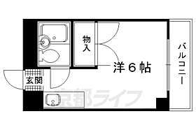 インプレス金閣 306 ｜ 京都府京都市北区衣笠北天神森町（賃貸マンション1K・3階・17.00㎡） その2