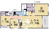 京都市中京区四丁目 3階建 新築のイメージ