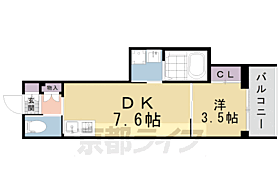 アクアプレイス京都聚楽第 503 ｜ 京都府京都市上京区新桝屋町（賃貸マンション1DK・5階・27.90㎡） その2