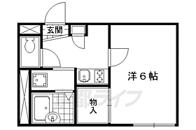 レオパレスバンブー雅 203 ｜ 京都府京都市上京区木屋之町（賃貸アパート1K・2階・19.87㎡） その2