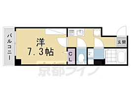 ＧＲＯＯＶＥ京都五番町 403 ｜ 京都府京都市上京区五番町（賃貸マンション1K・4階・22.12㎡） その2