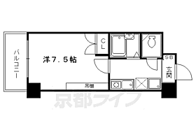 ウッドビレッジ 406 ｜ 京都府京都市上京区青龍町（賃貸マンション1K・4階・21.04㎡） その2