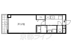 京都府京都市左京区一乗寺里ノ前町（賃貸マンション1K・4階・27.12㎡） その2