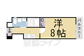 Ｇｌａｄｖｉｓ御所西 101 ｜ 京都府京都市上京区武者小路町（賃貸マンション1K・1階・23.28㎡） その2