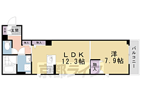 アウスレーゼ御所 203 ｜ 京都府京都市上京区仲之町（賃貸マンション1LDK・2階・47.80㎡） その2