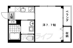 ノーザンライツ 402 ｜ 京都府京都市上京区北伊勢殿構町（賃貸マンション1K・4階・27.07㎡） その2