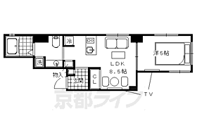 Ｃｏｔｏ　Ｇｌａｎｃｅ御所北 201 ｜ 京都府京都市上京区三芳町（賃貸マンション1LDK・2階・32.18㎡） その2